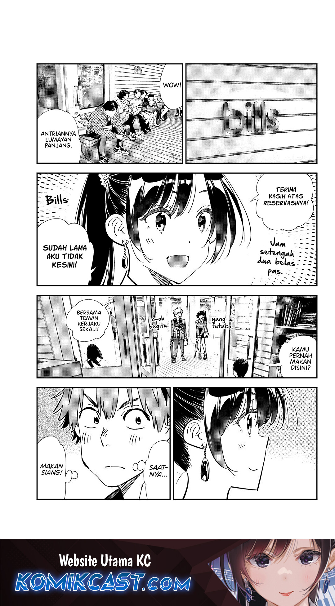 Kanojo, Okarishimasu Chap 359 - Next Chap 360