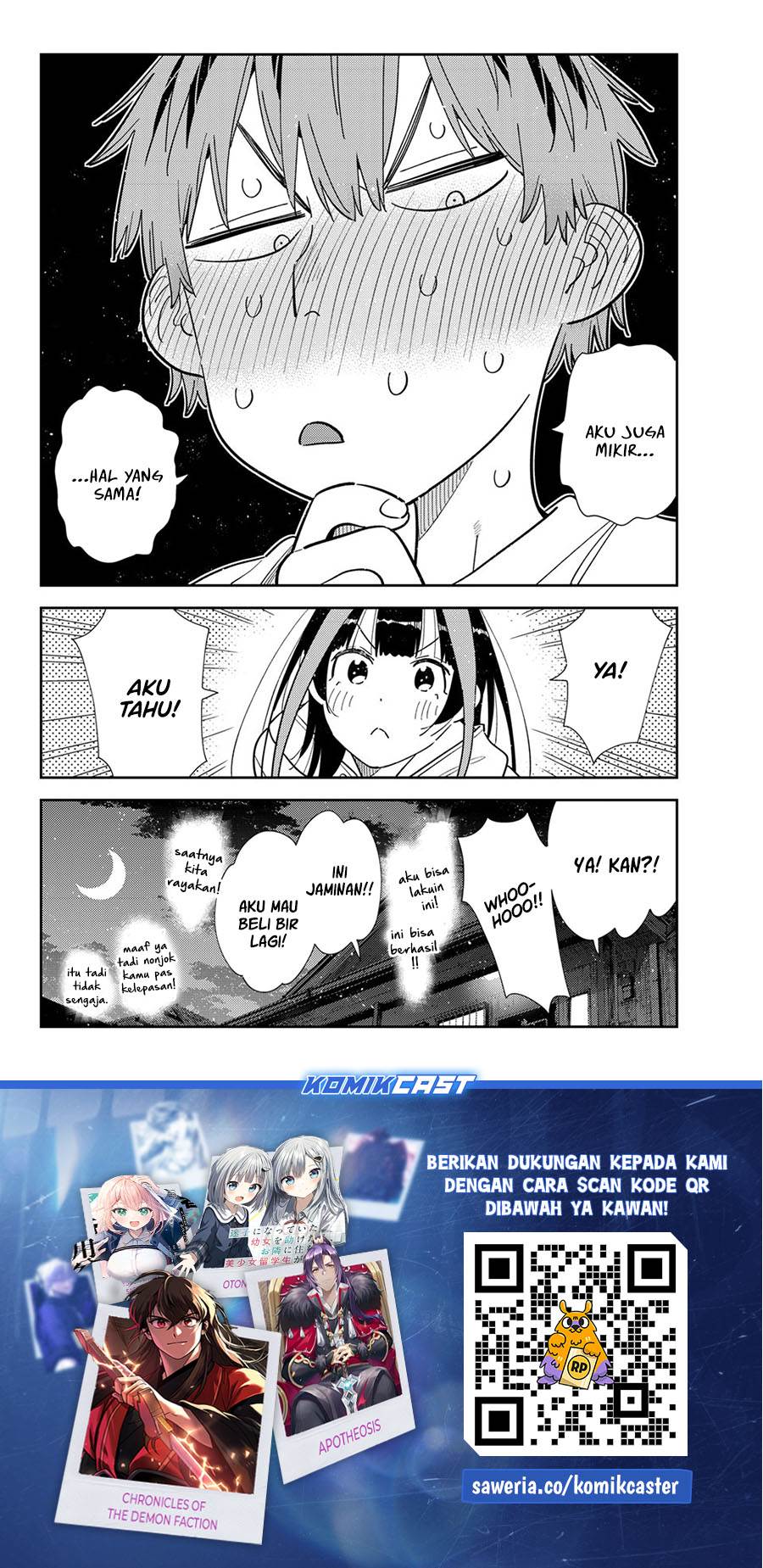 Kanojo, Okarishimasu Chap 388 - Next Chap 389
