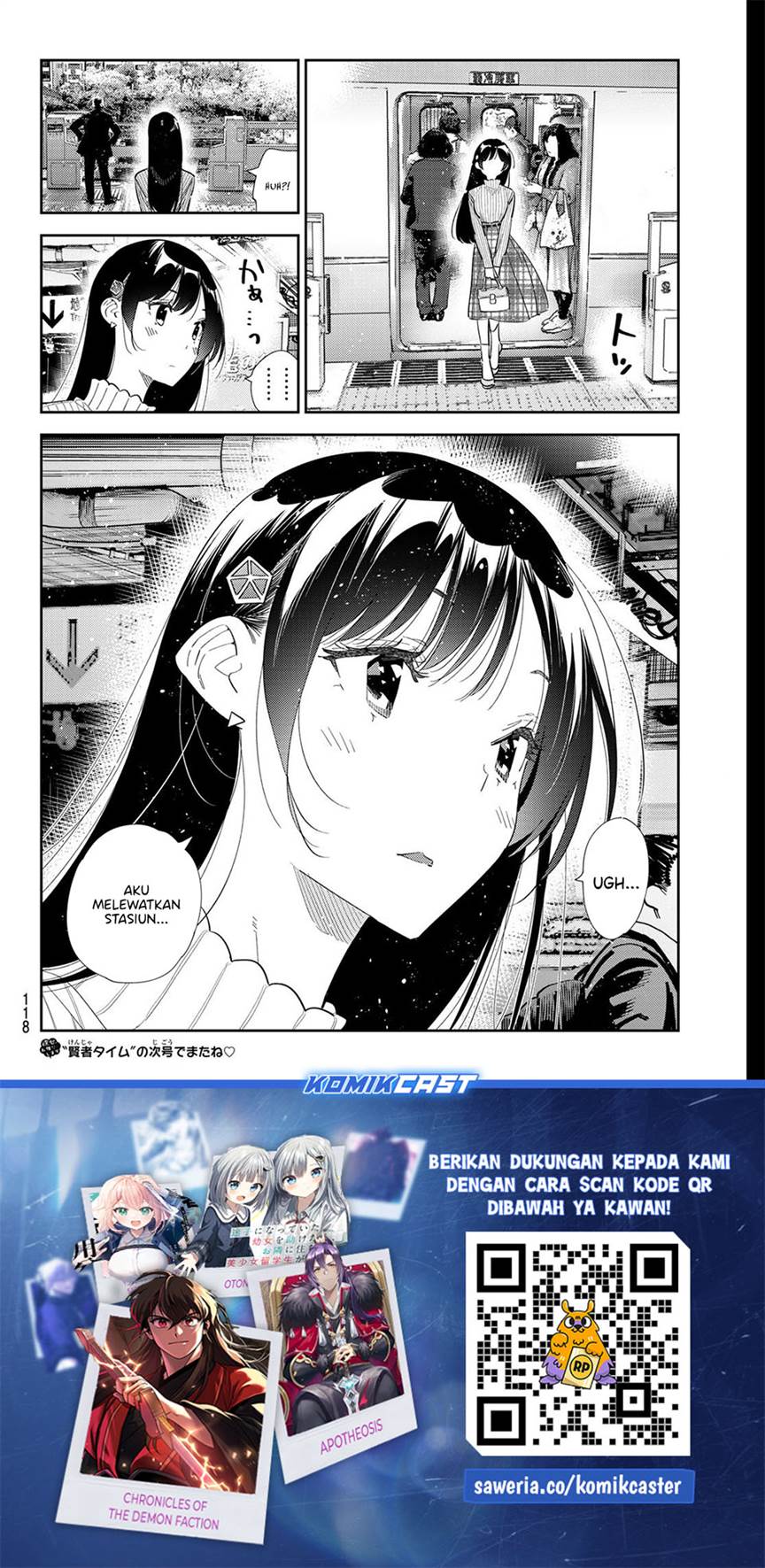 Kanojo, Okarishimasu Chap 405 - Next Chap 406