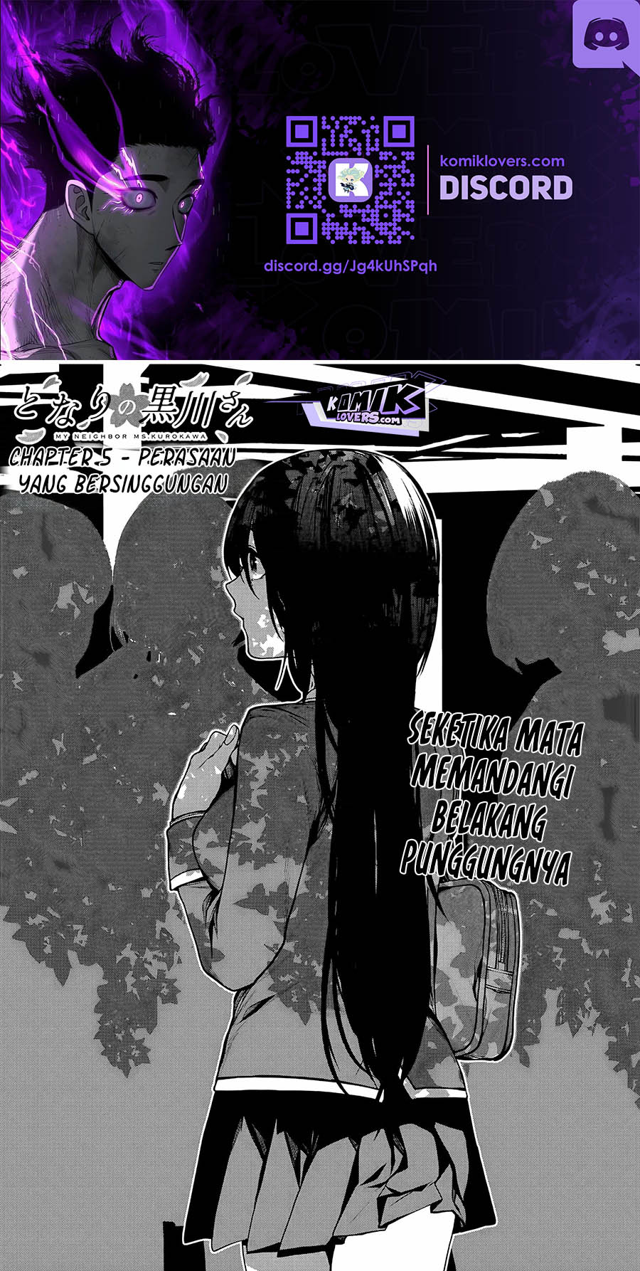 Tonari no Kurokawa-san Chap 5 - Next Chap 6