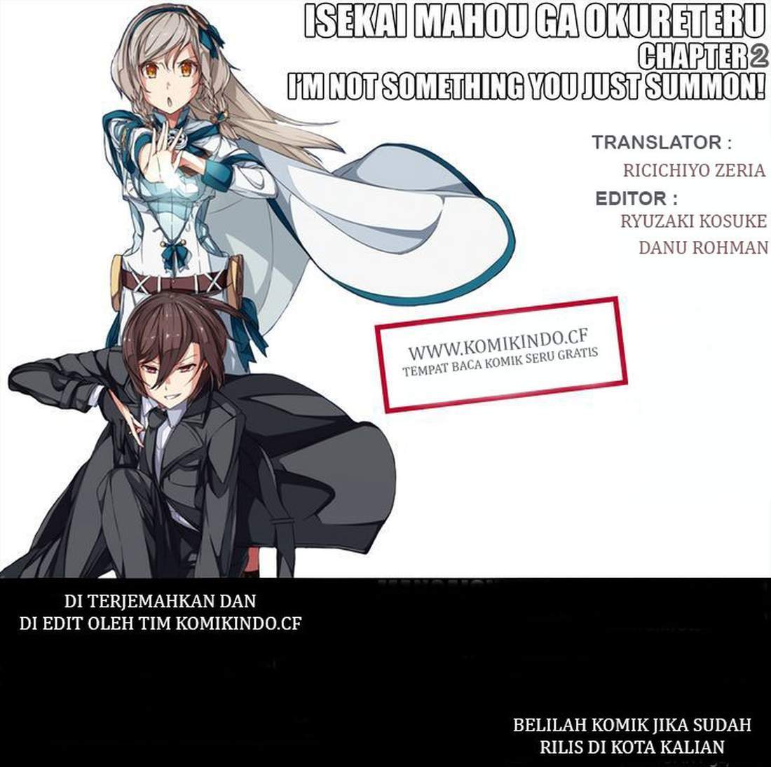 Isekai Mahou wa Okureteru! Chap 2 - Next Chap 3