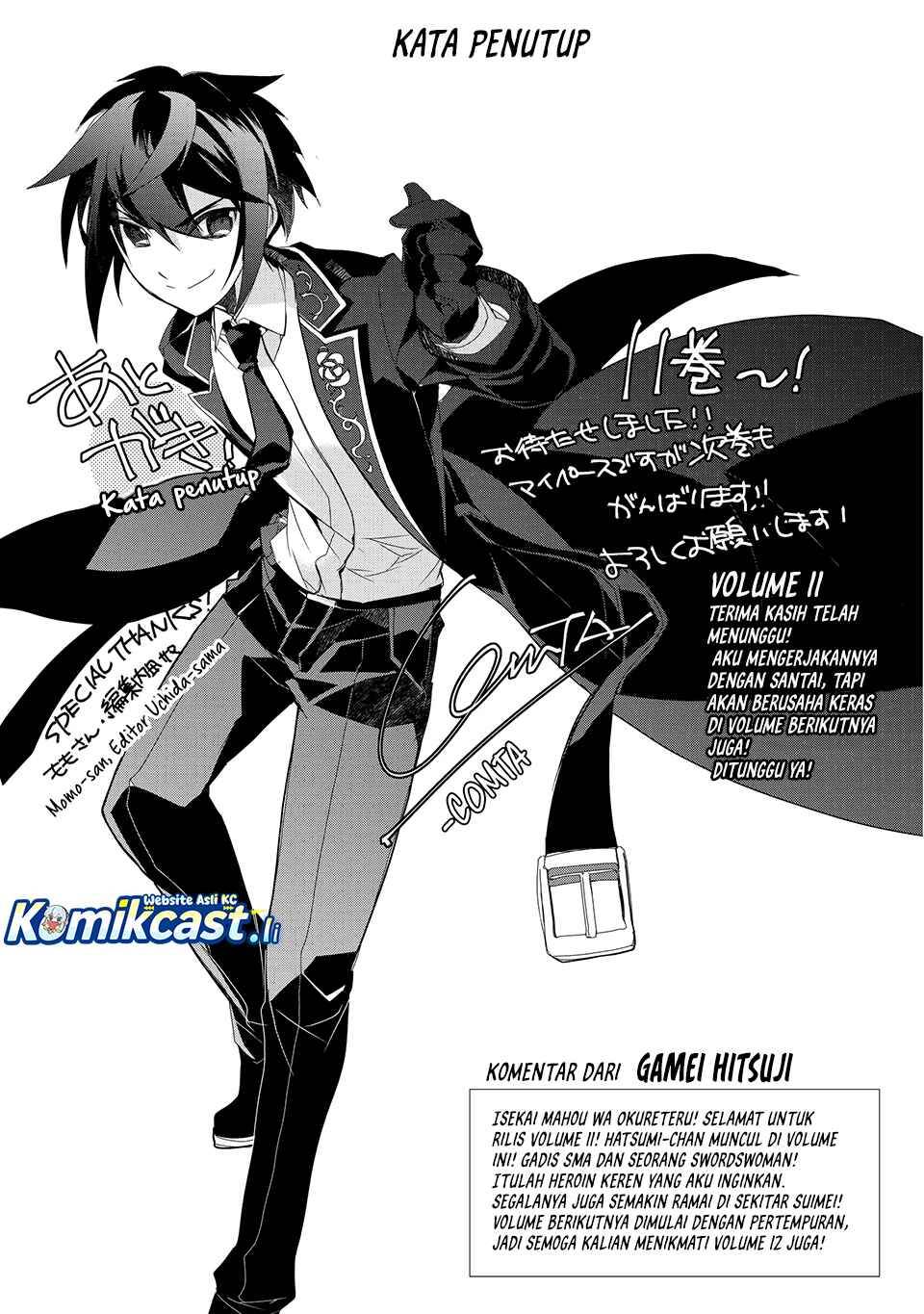 Isekai Mahou wa Okureteru! Chap 55.5 - Next Chap 56.5