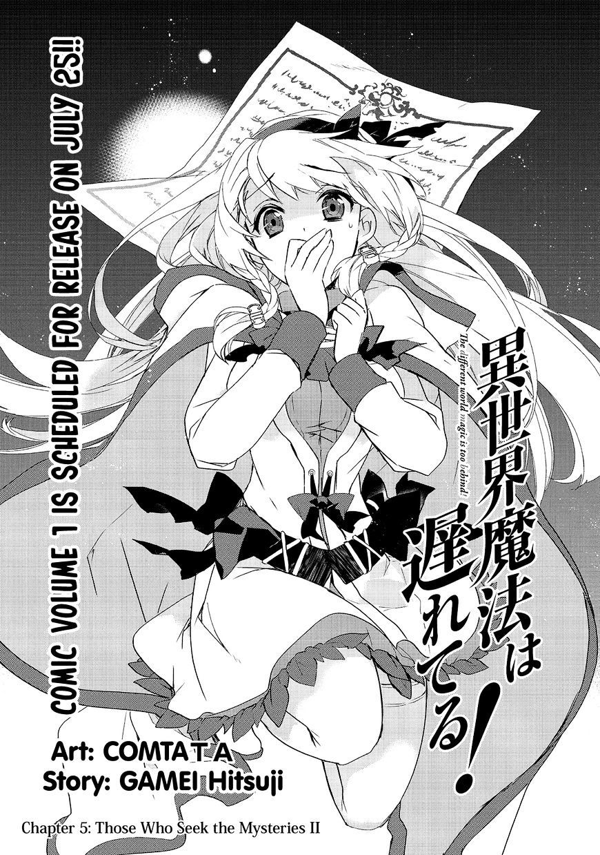 Isekai Mahou wa Okureteru! Chap 5 - Next Chap 6