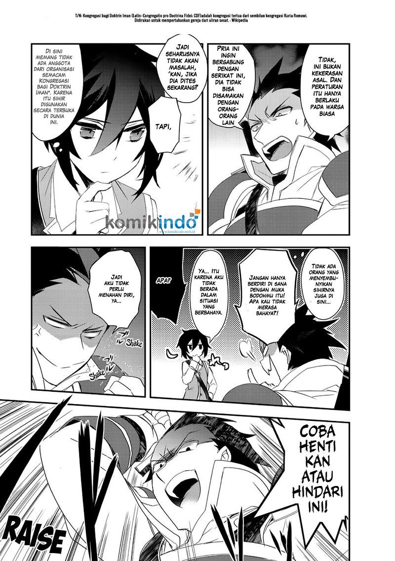 Isekai Mahou wa Okureteru! Chap 9 - Next Chap 10