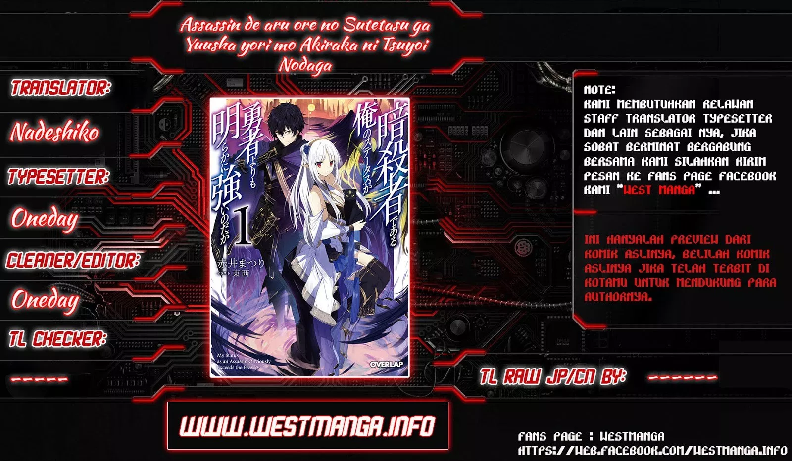 Assassin de Aru Ore no Sutetasu ga Yuusha Yori mo Akiraka ni Tsuyoi Nodaga Chap 6 - Next Chap 7