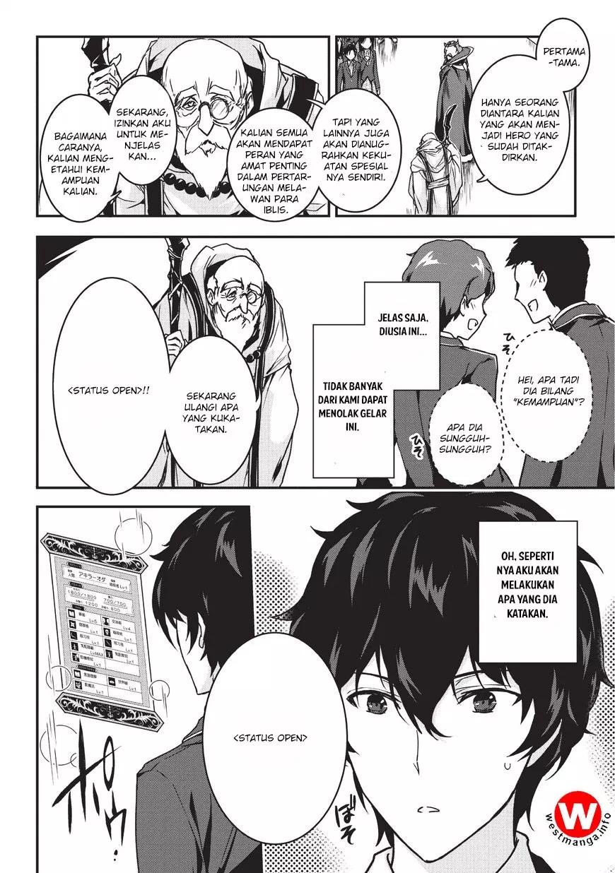 Assassin de Aru Ore no Sutetasu ga Yuusha Yori mo Akiraka ni Tsuyoi Nodaga Chap 1 - Next Chap 2