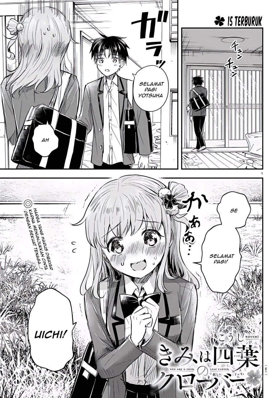 Kimi wa Yotsuba no Clover Chap 15 - Next Chap 16