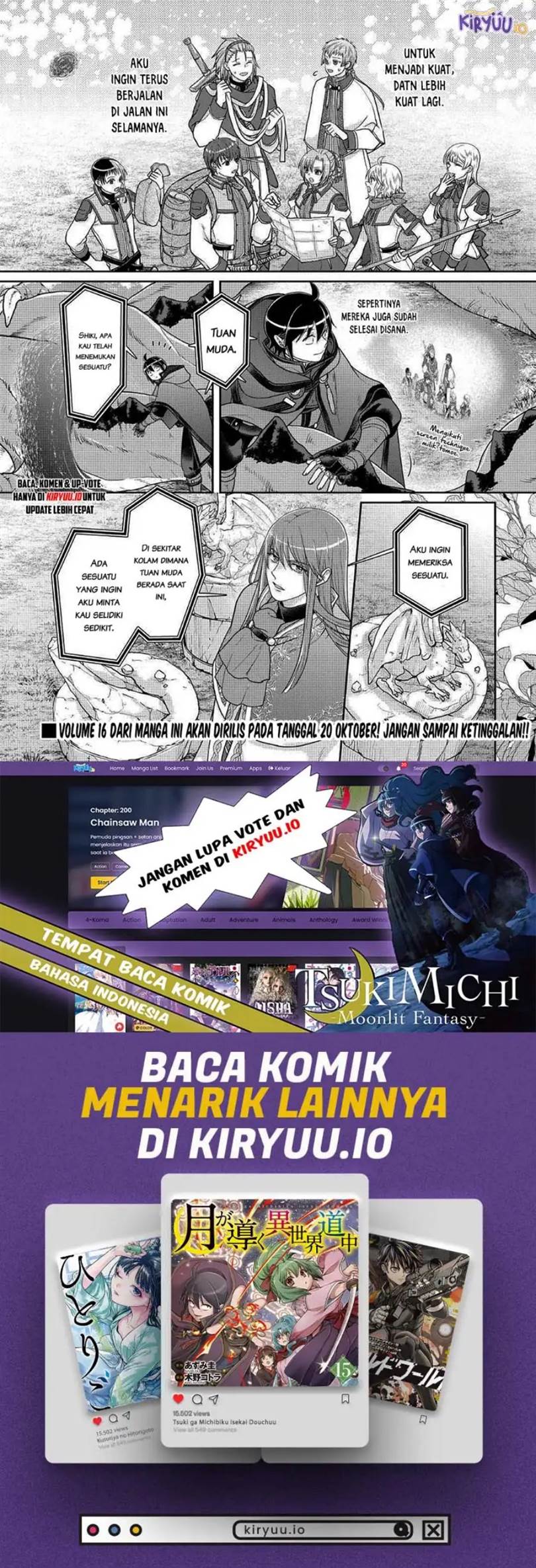 Tsuki ga Michibiku Isekai Douchuu Chap 110 - Next Chap 111