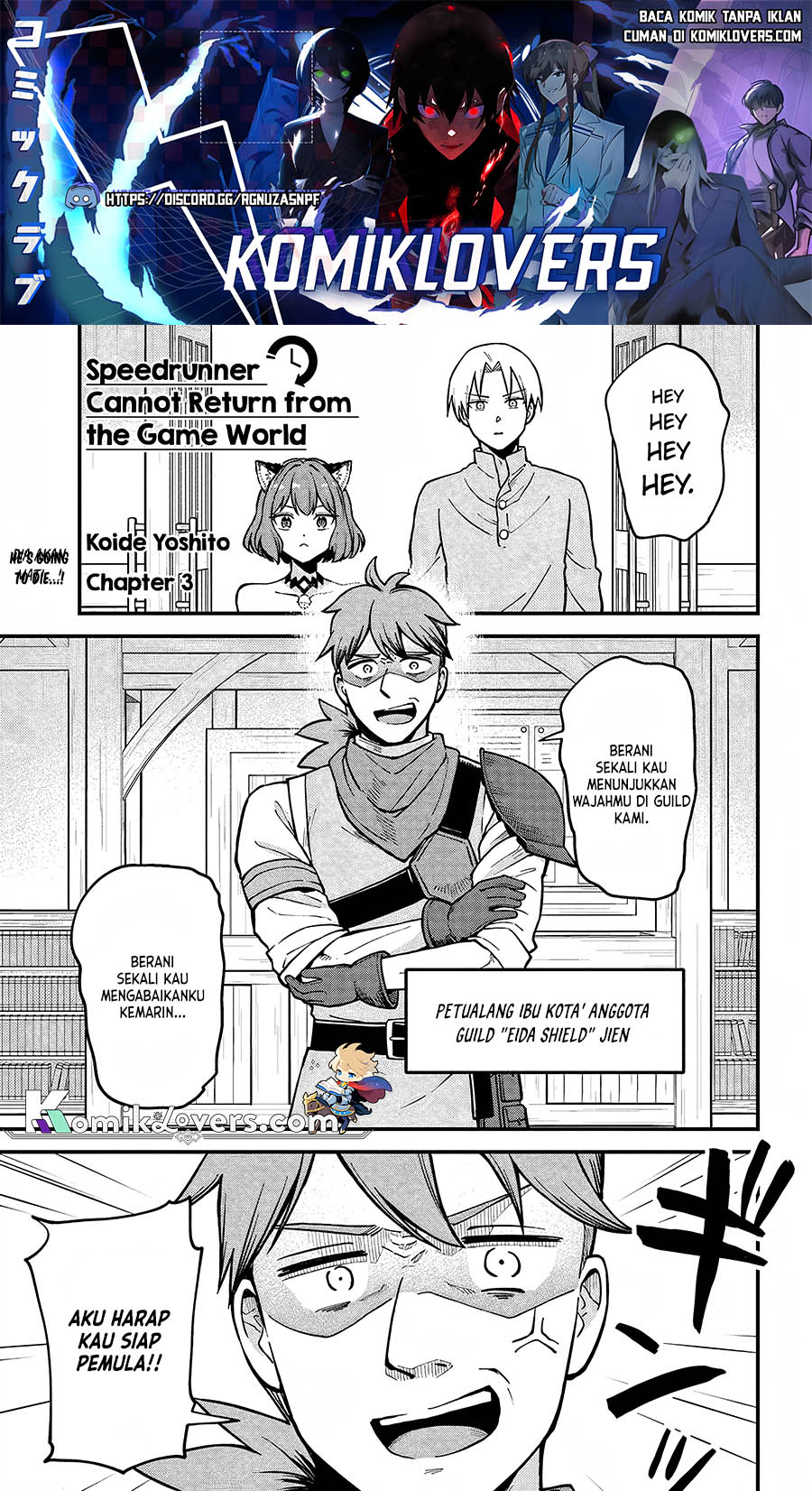 RTA Sousha wa Game Sekai kara Kaerenai Chap 3 - Next Chap 4