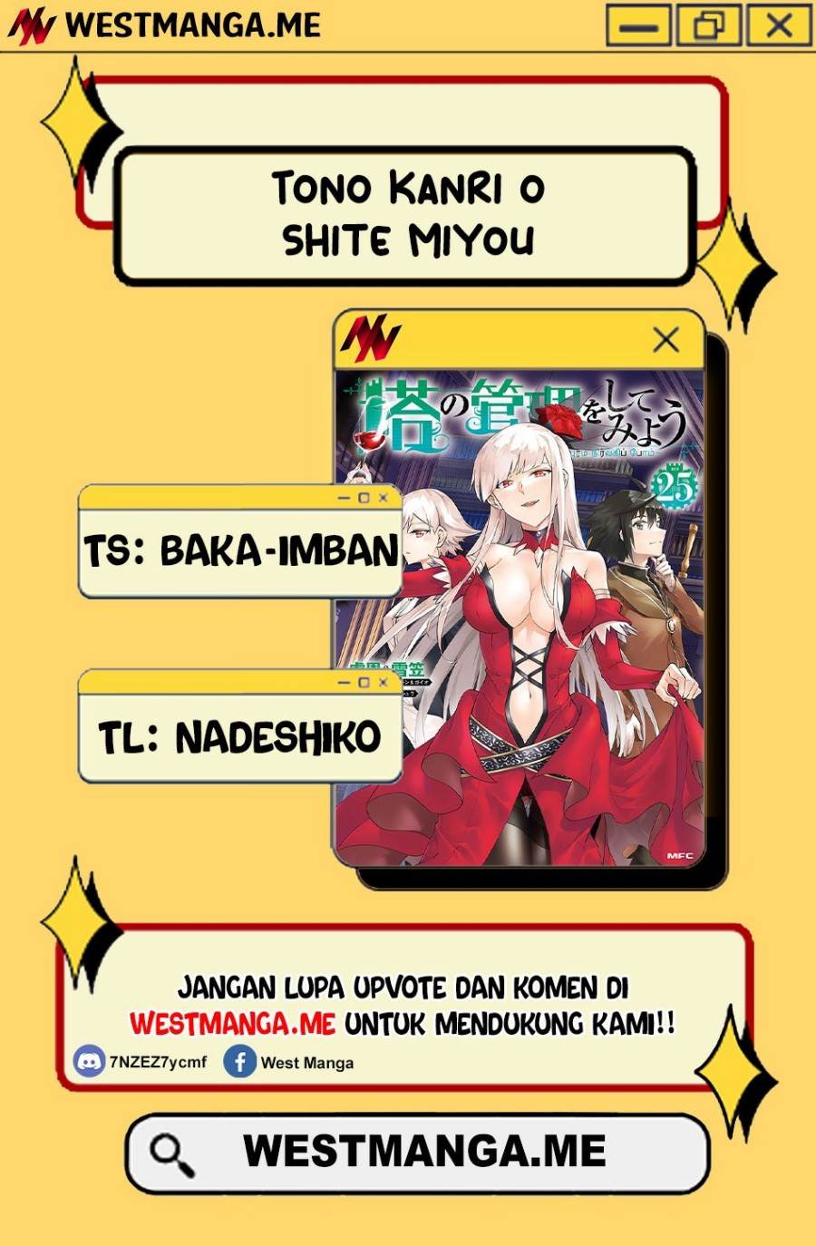 Tono no Kanri o Shite Miyou Chap 85 - Next Chap 86