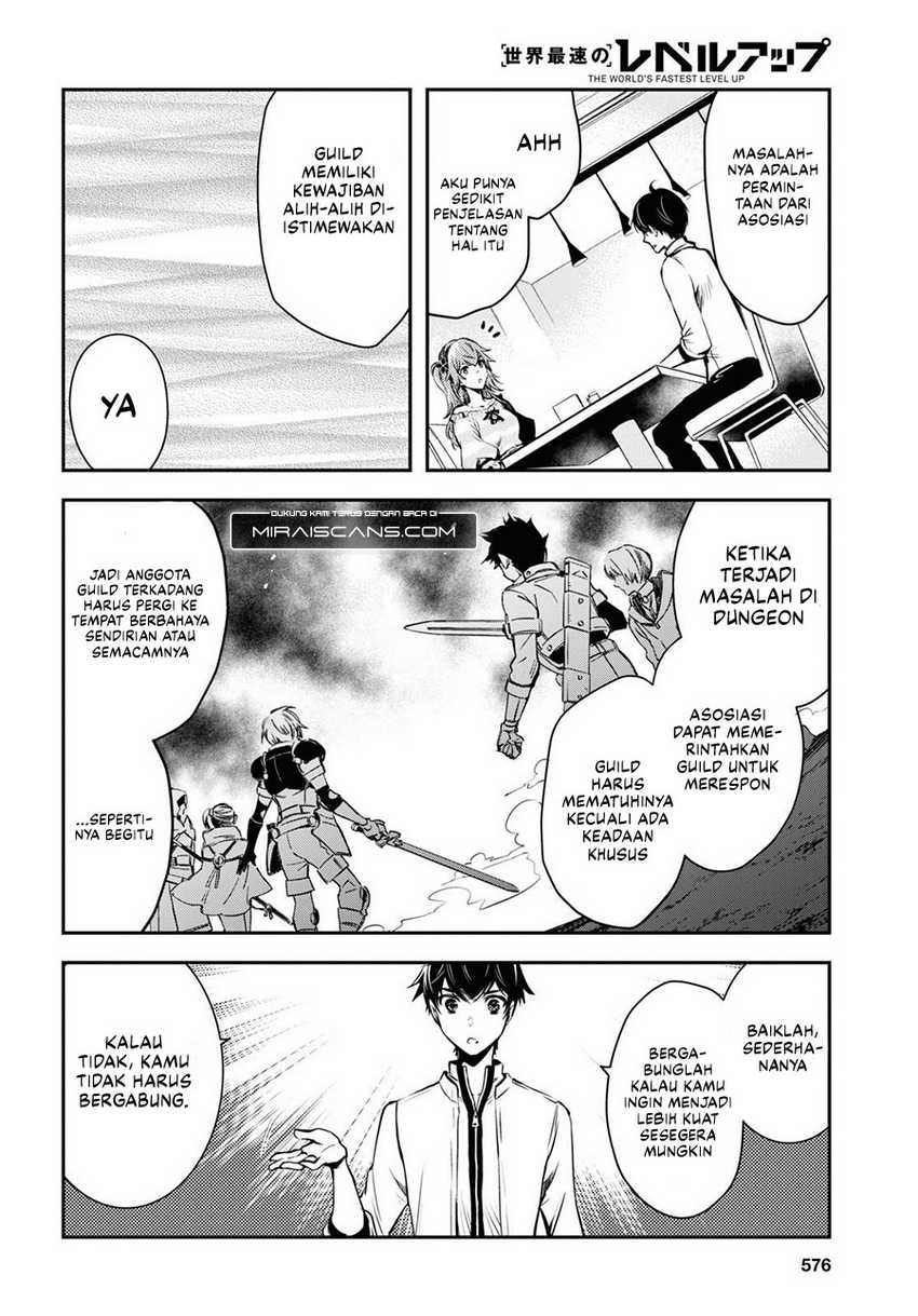 Sekai Saisoku no Level Up! Chap 11 - Next Chap 12