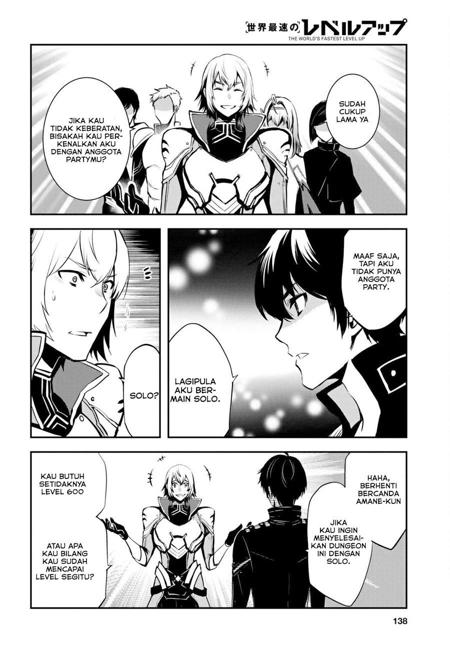 Sekai Saisoku no Level Up! Chap 5 - Next Chap 6