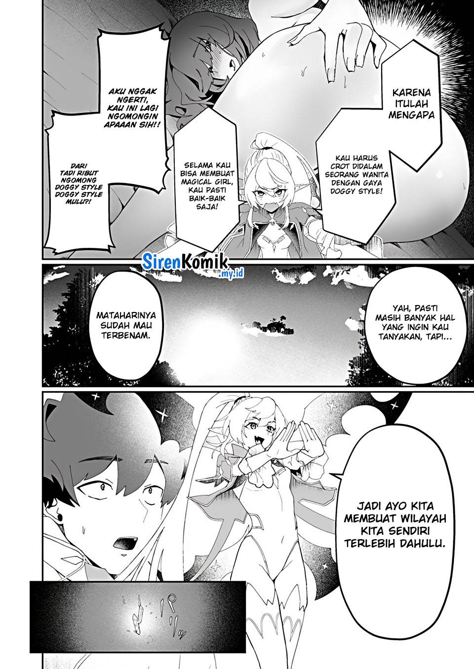 Makutsu no Ou ~Yomei Ikkagetsu no Doutei, Mahou Shoujo Harem o Kizuite Ou e Kunrinsu~ Chap 2 - Next Chap 3