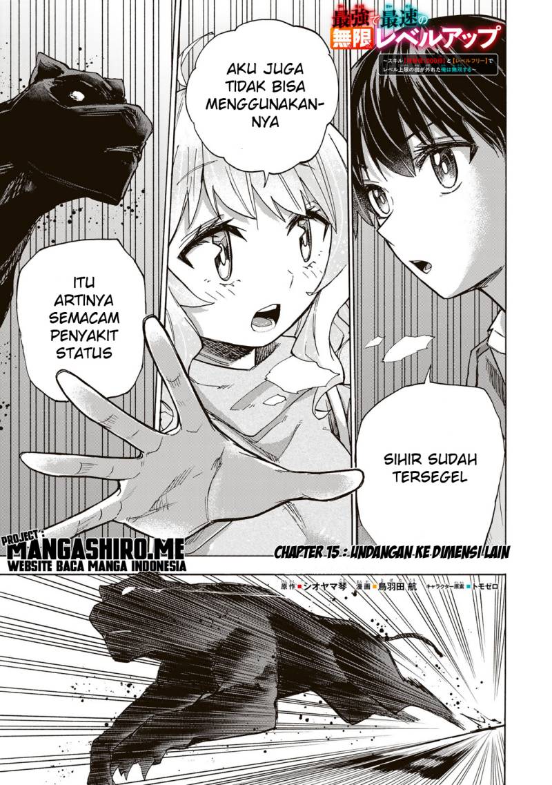 Saikyou de Saisoku no Mugen Level Up Chap 15 - Next Chap 16