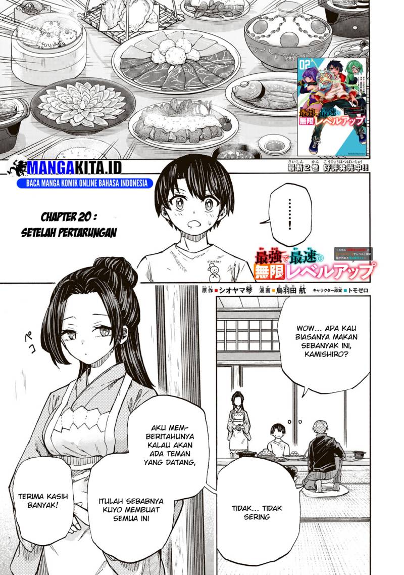 Saikyou de Saisoku no Mugen Level Up Chap 20 - Next Chap 21