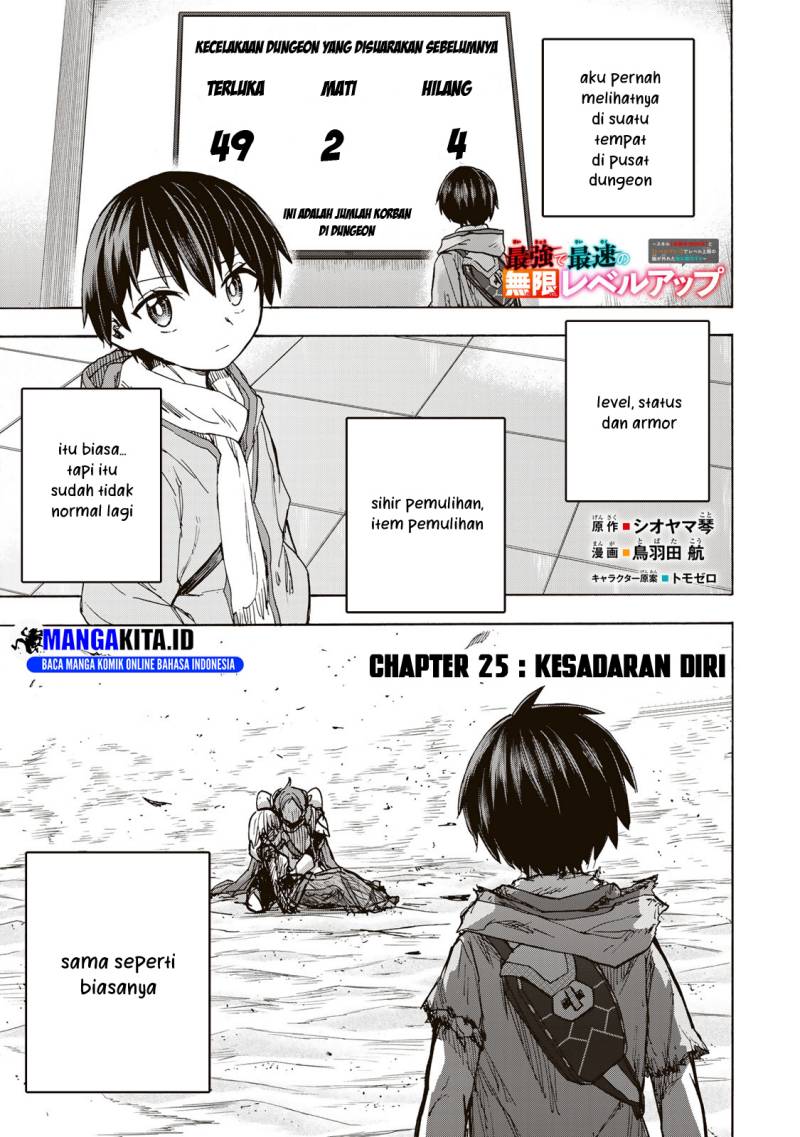 Saikyou de Saisoku no Mugen Level Up Chap 25 - Next Chap 26