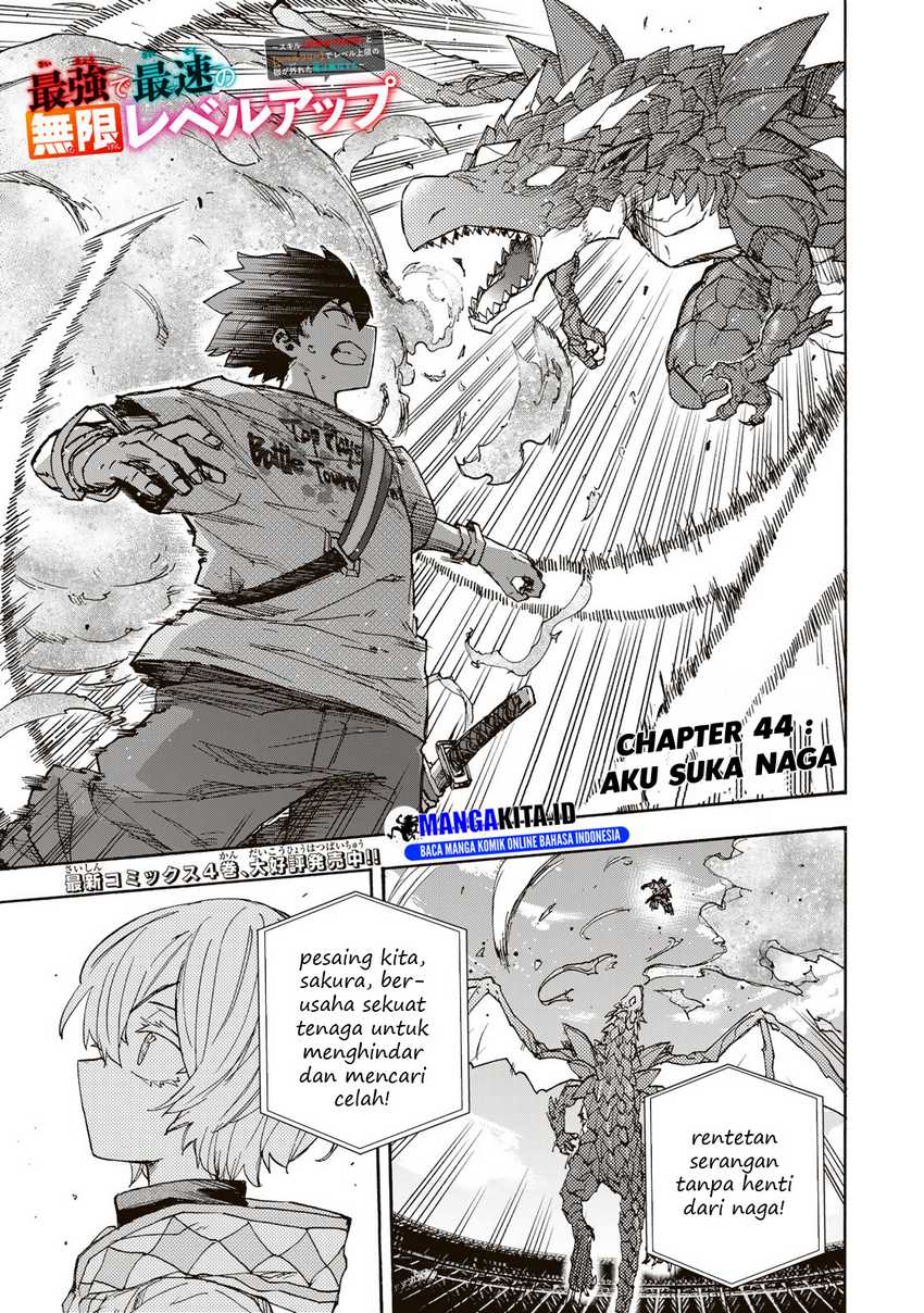 Saikyou de Saisoku no Mugen Level Up Chap 44 - Next Chap 45