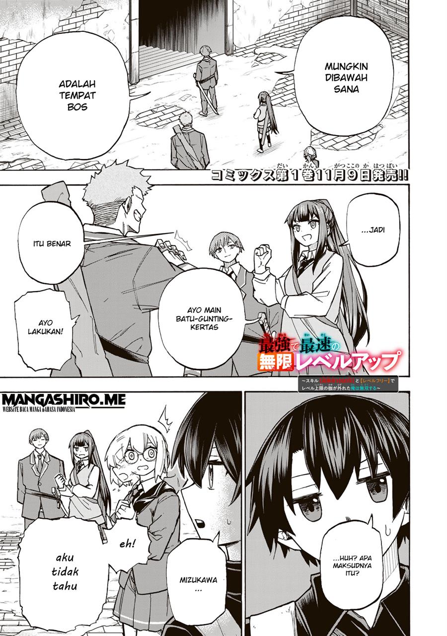 Saikyou de Saisoku no Mugen Level Up Chap 6 - Next Chap 7