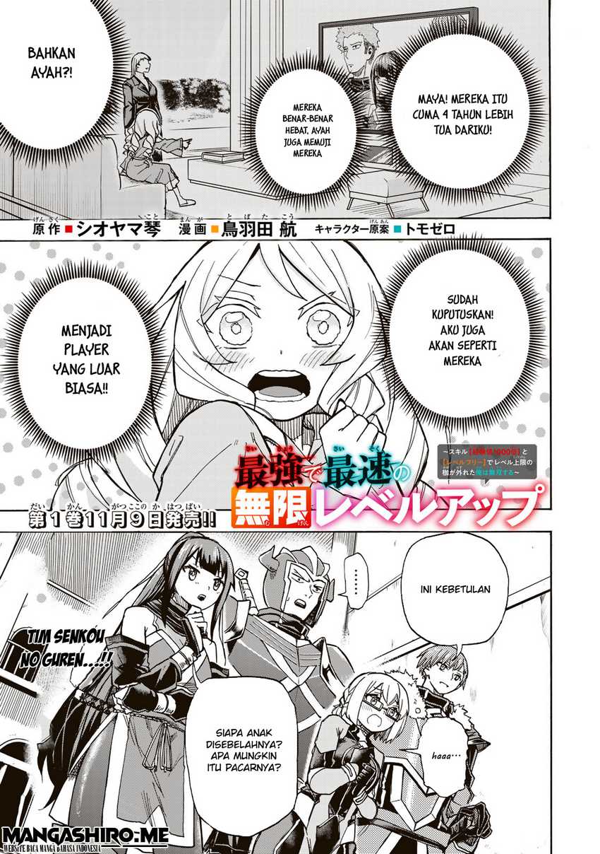 Saikyou de Saisoku no Mugen Level Up Chap 7 - Next Chap 8