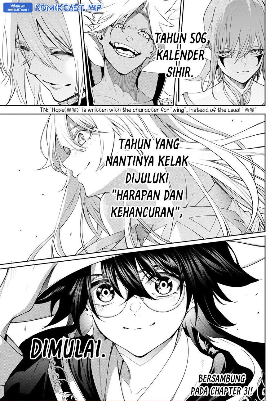 Tsue to Tsurugi no Wistoria Chap 30 - Next Chap 31