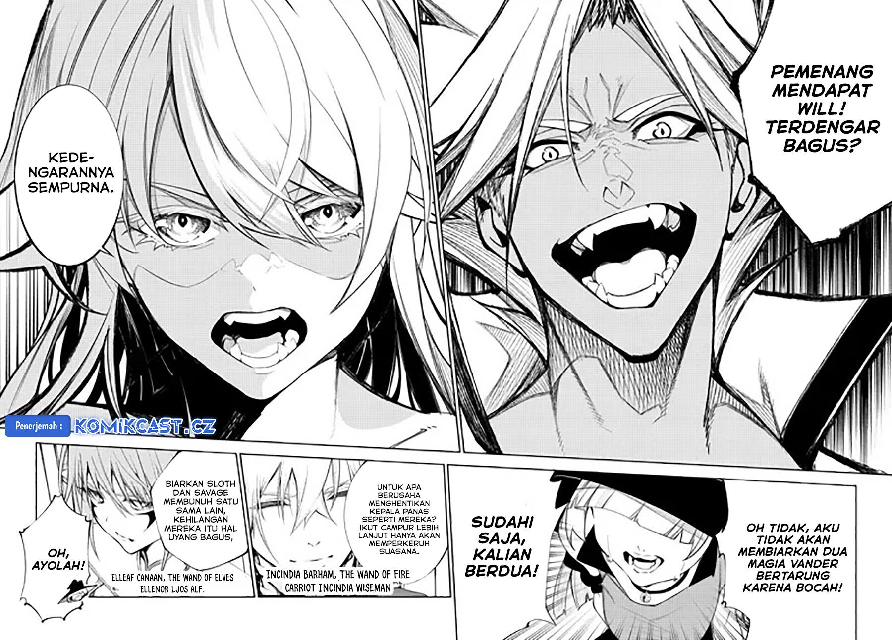 Tsue to Tsurugi no Wistoria Chap 38 - Next Chap 39