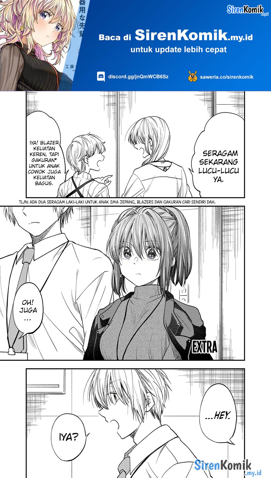 Awkward Senpai Chap 44.5 - Next Chap 45.5