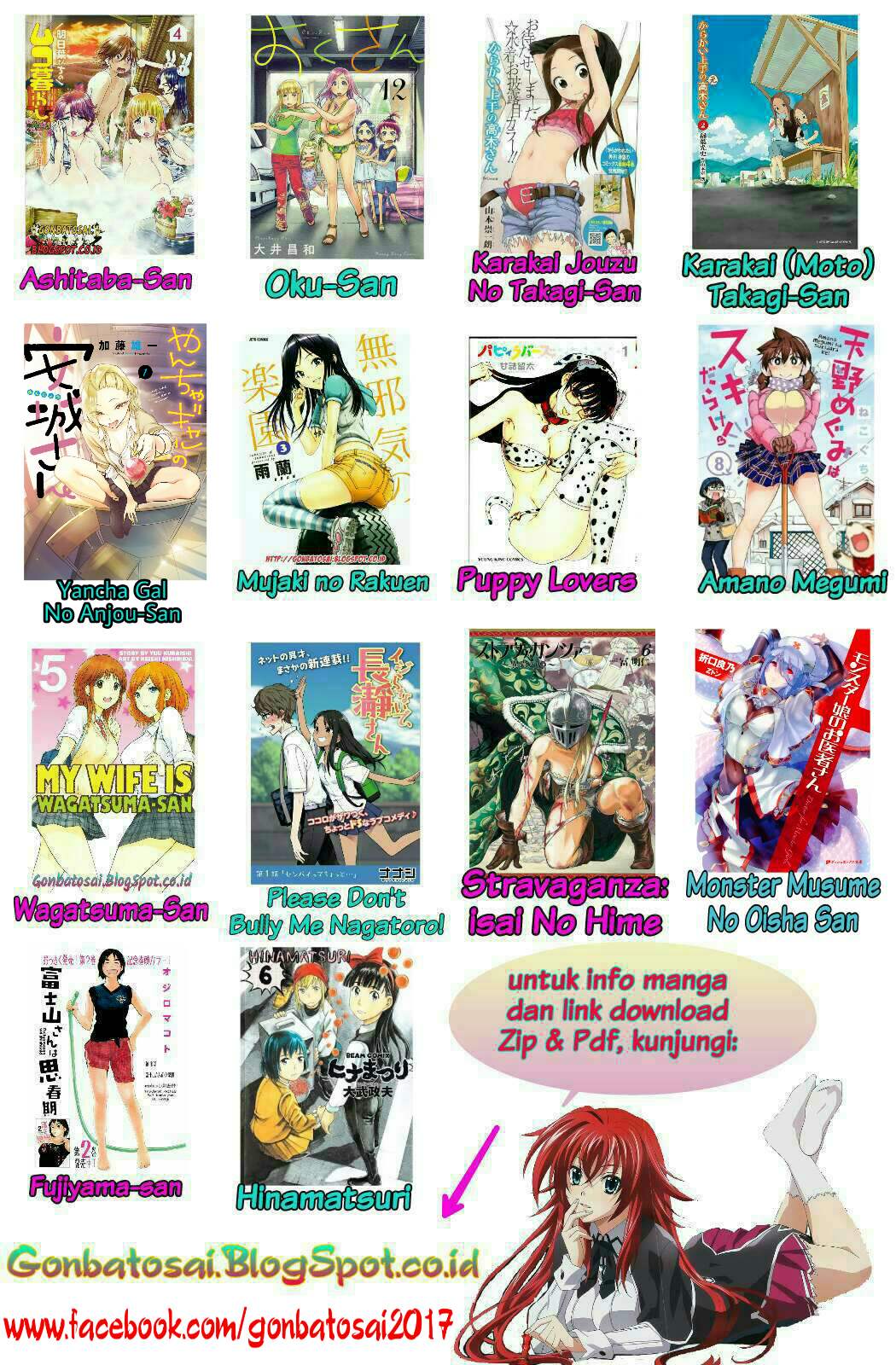 Yancha Gal no Anjou-san Chap 17 - Next Chap 18