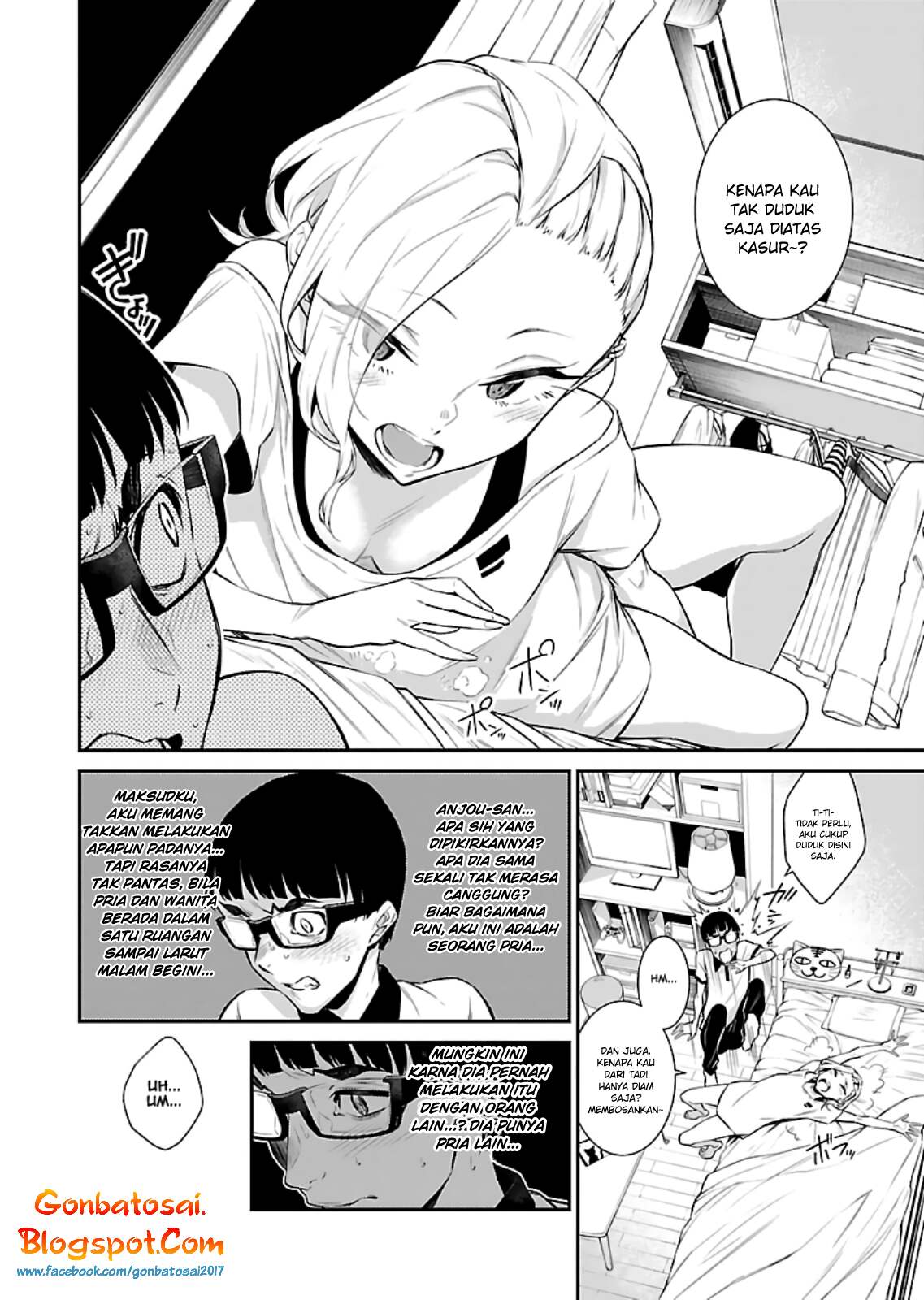 Yancha Gal no Anjou-san Chap 18 - Next Chap 19