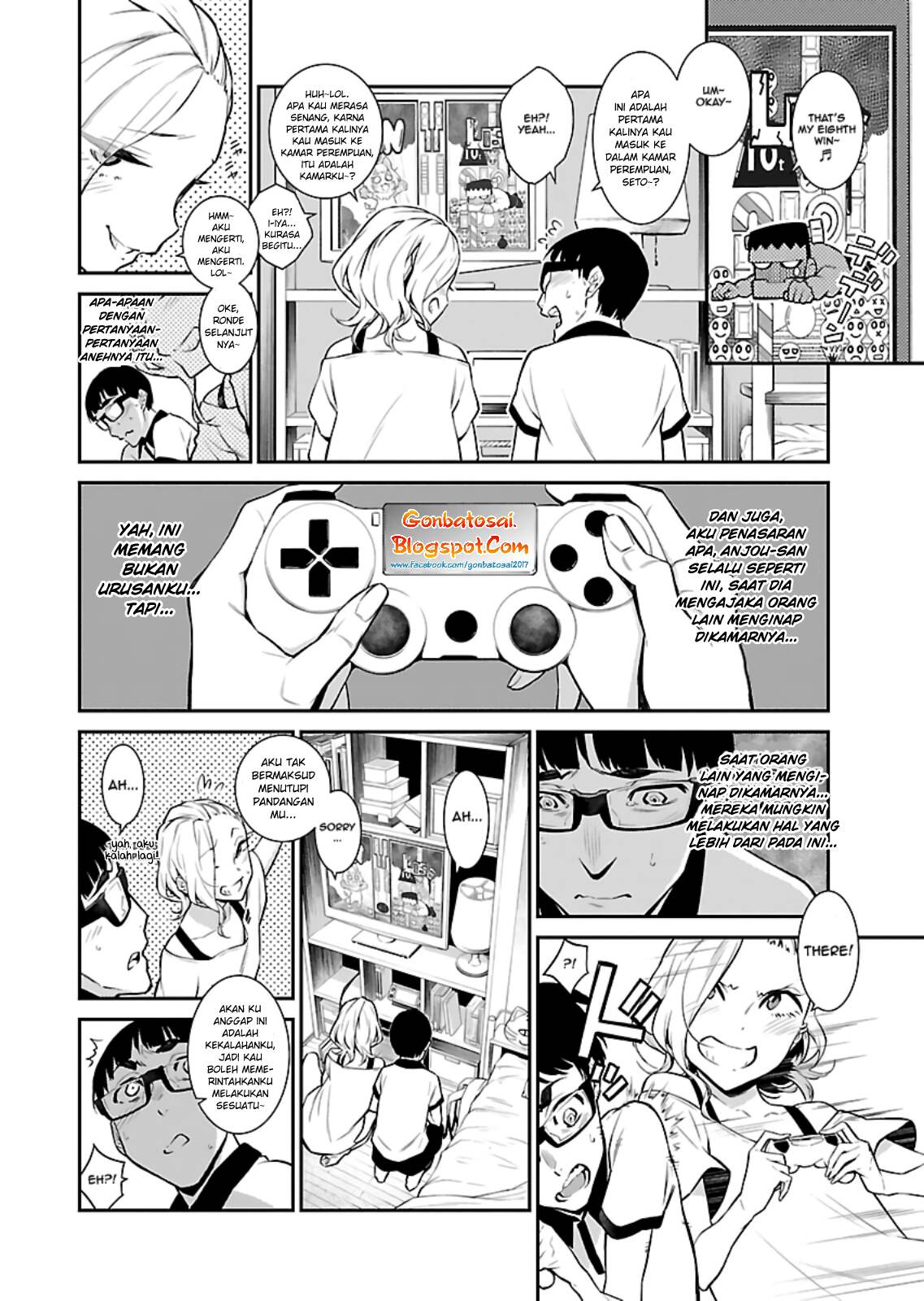 Yancha Gal no Anjou-san Chap 18 - Next Chap 19