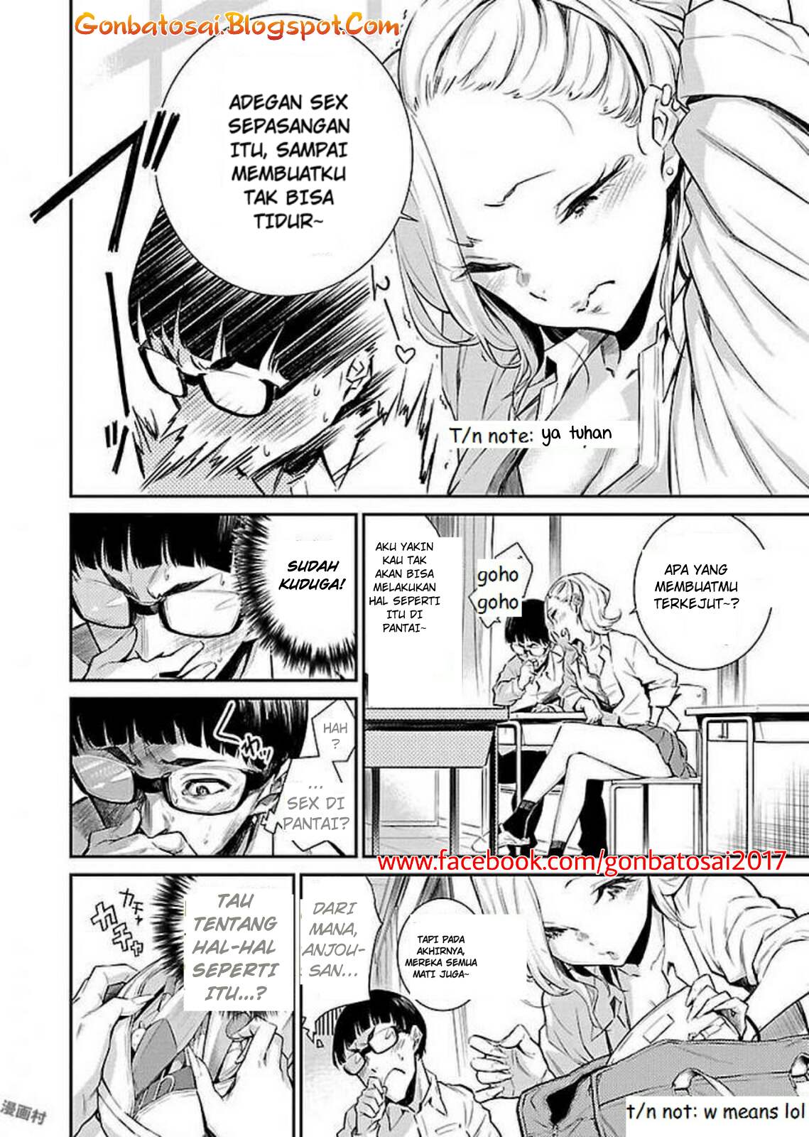 Yancha Gal no Anjou-san Chap 1 - Next Chap 2