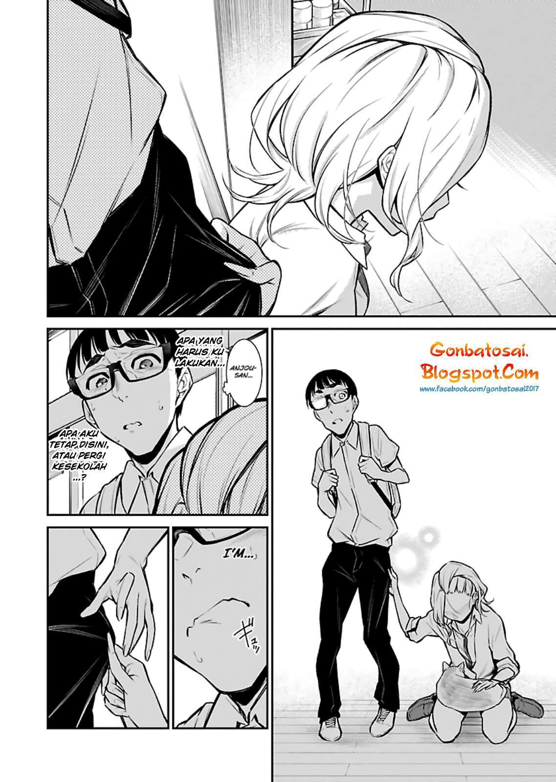 Yancha Gal no Anjou-san Chap 26 - Next Chap 27