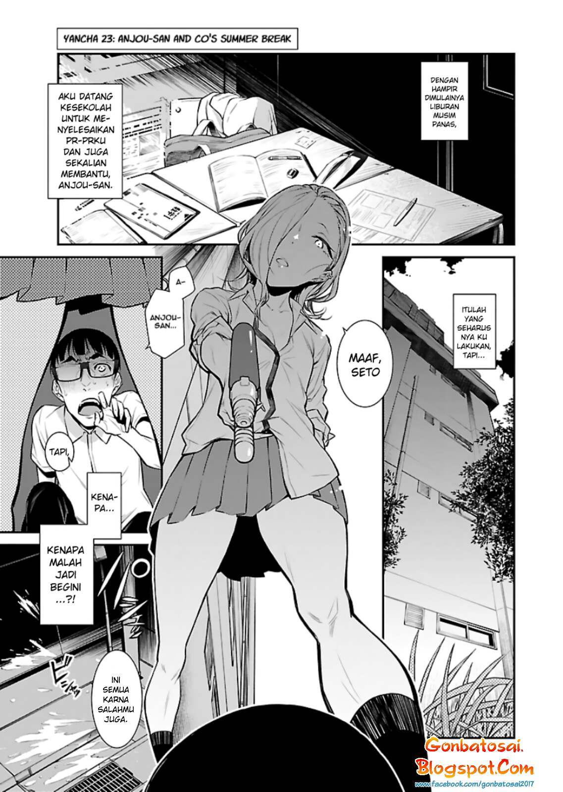 Yancha Gal no Anjou-san Chap 23 - Next Chap 24