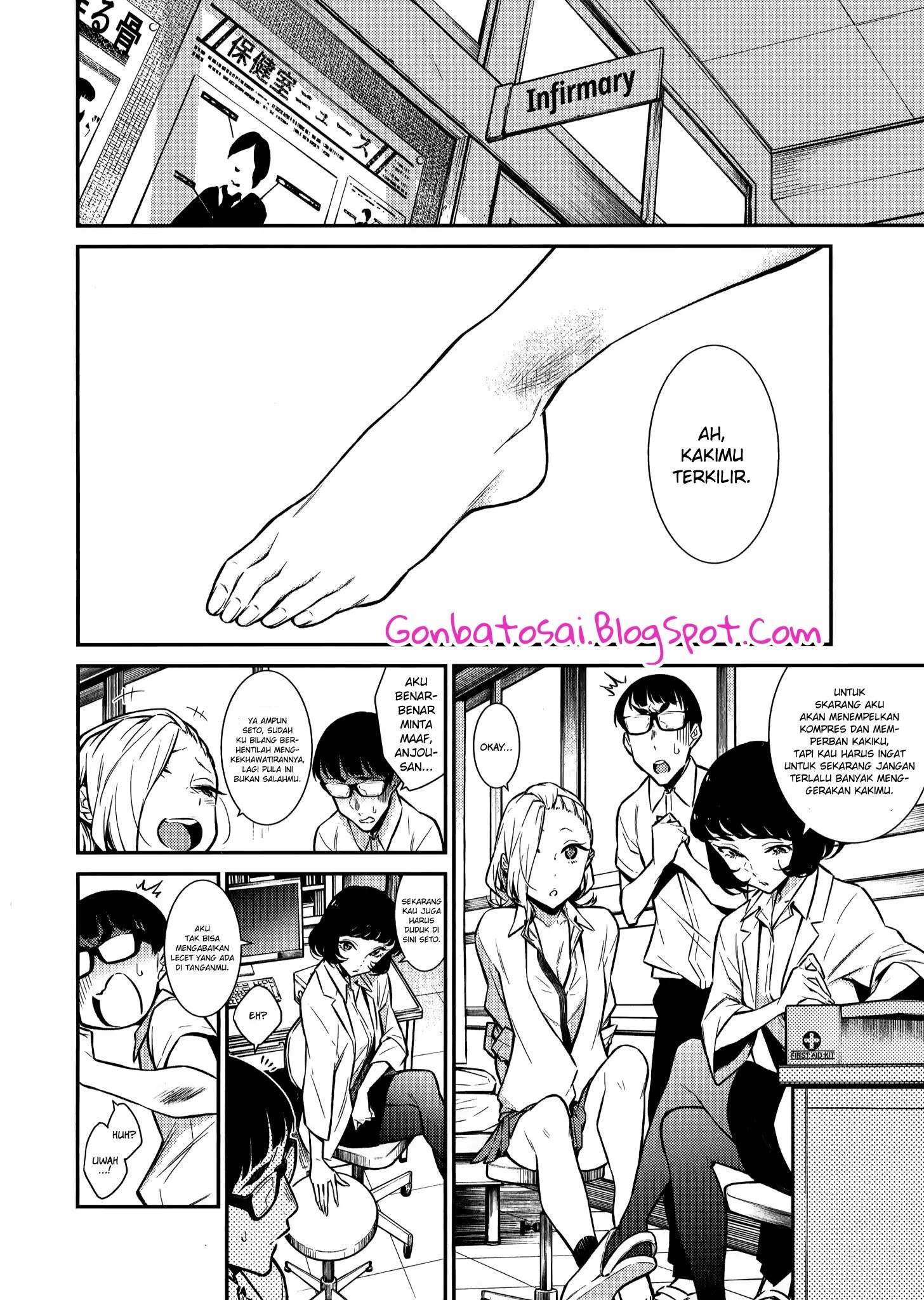 Yancha Gal no Anjou-san Chap 34 - Next Chap 35