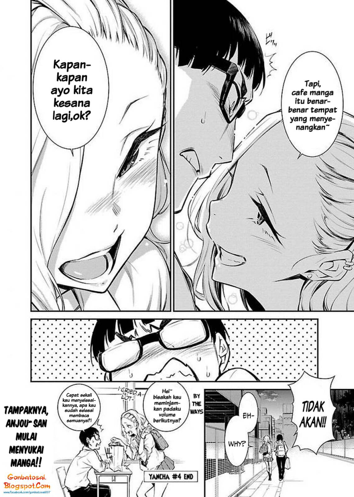 Yancha Gal no Anjou-san Chap 4 - Next Chap 5