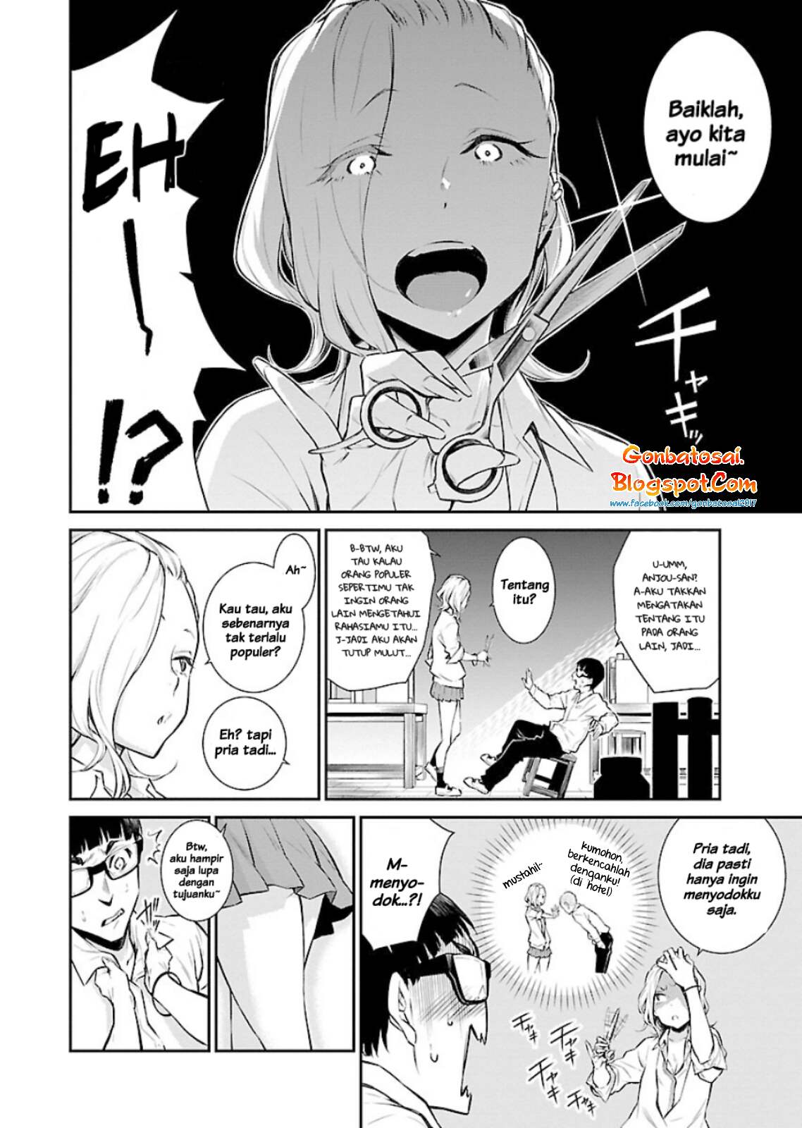 Yancha Gal no Anjou-san Chap 6 - Next Chap 7