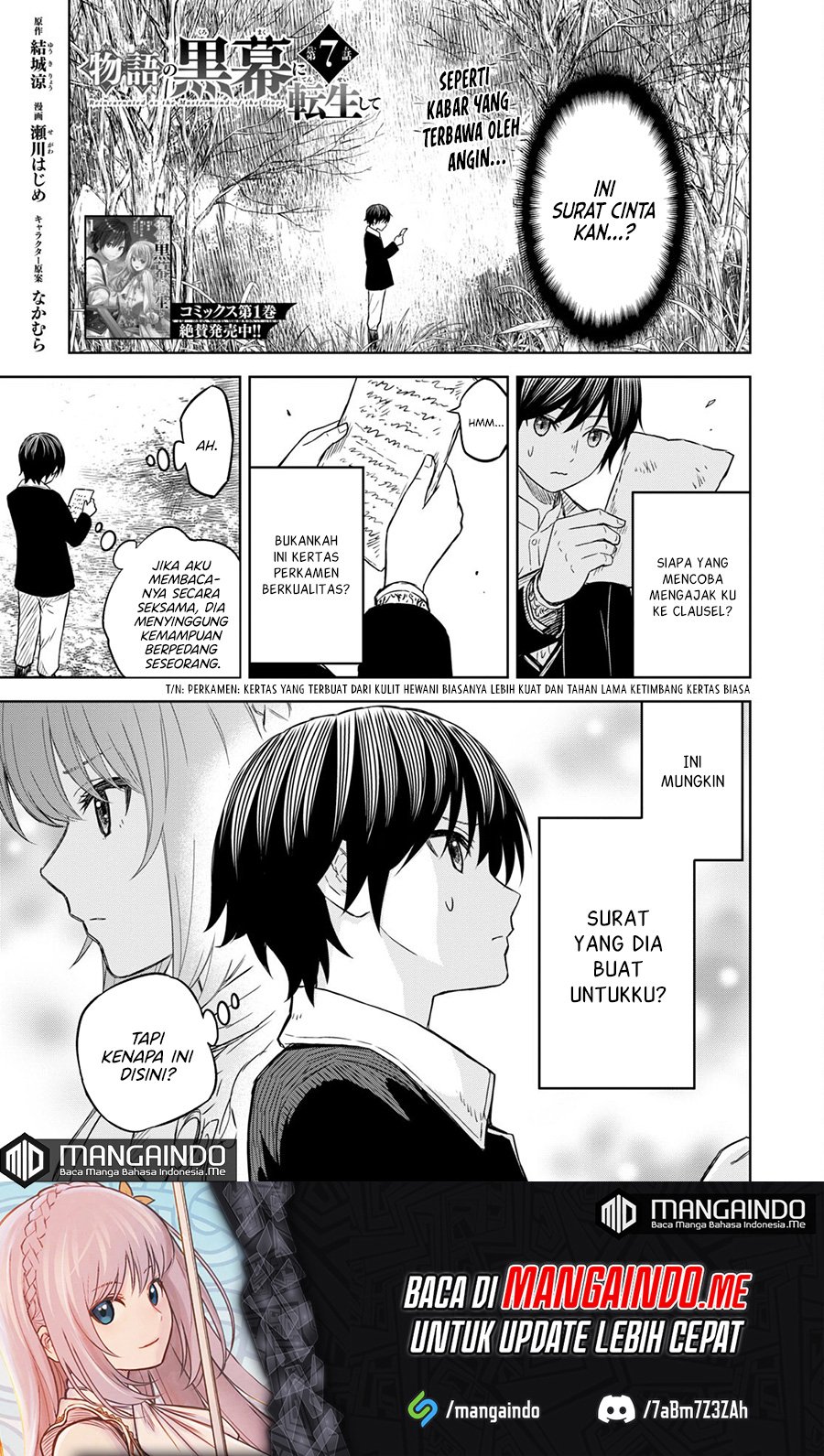 Monogatari no Kuromaku ni Tensei shite Chap 7 - Next Chap 8