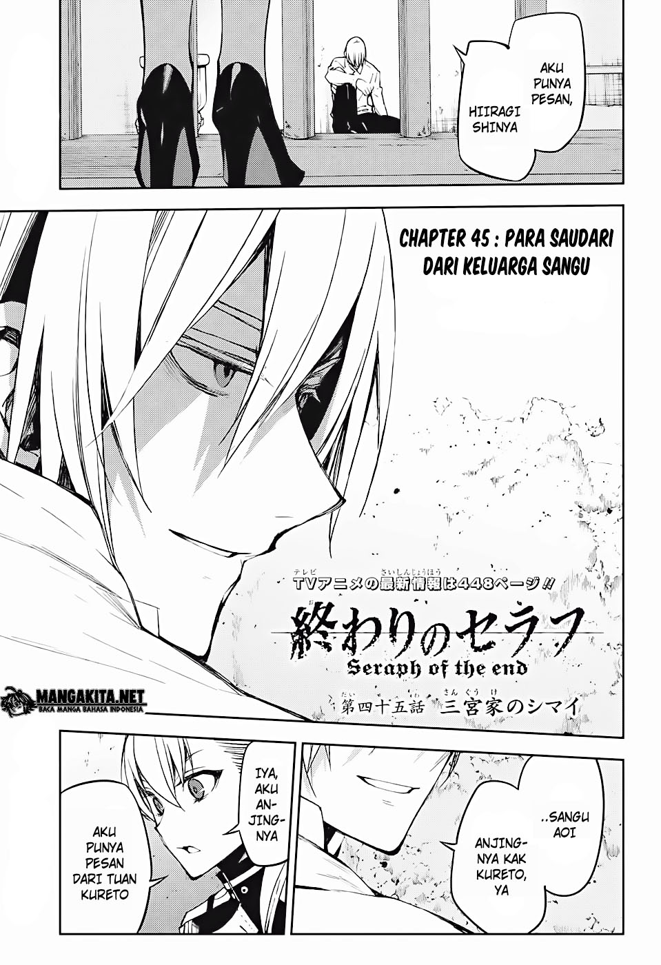 Owari no Seraph Chap 45 - Next Chap 46
