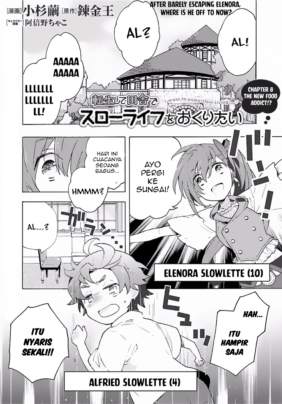 Tensei Shite Inaka de Slowlife wo Okuritai Chap 8 - Next Chap 9