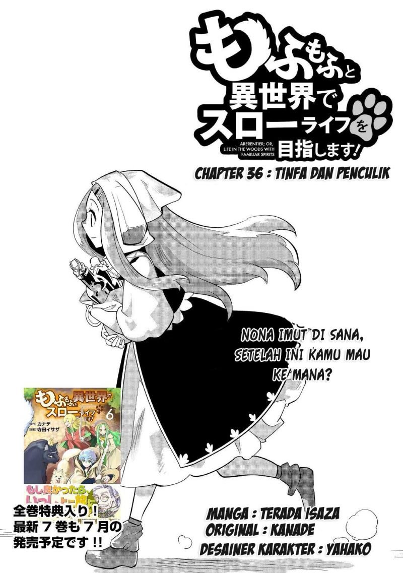 Mofumofu to Isekai Slow Life o Mezashimasu! Chap 36 - Next Chap 37