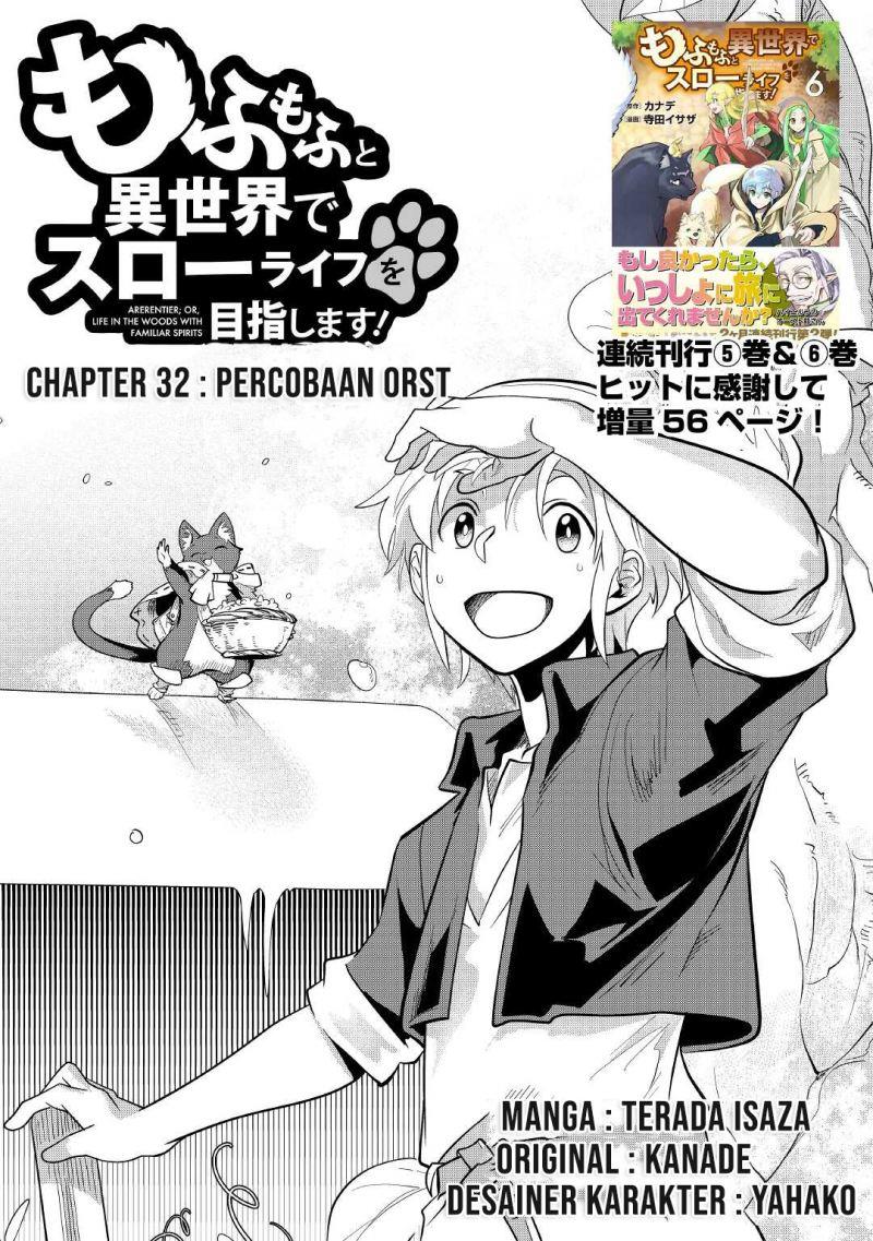 Mofumofu to Isekai Slow Life o Mezashimasu! Chap 32 - Next Chap 33