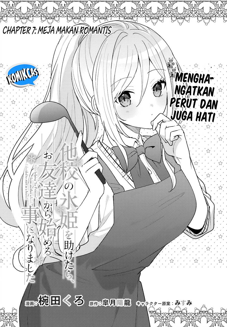 Takou no Koori Hime wo Tasuketara, Otomodachi kara Hajimeru Koto ni Narimashita Chap 7.1 - Next Chap 8.1