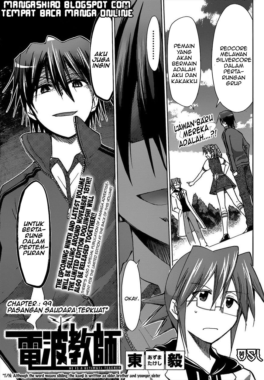 Denpa Kyoushi Chap 99 - Next Chap 100