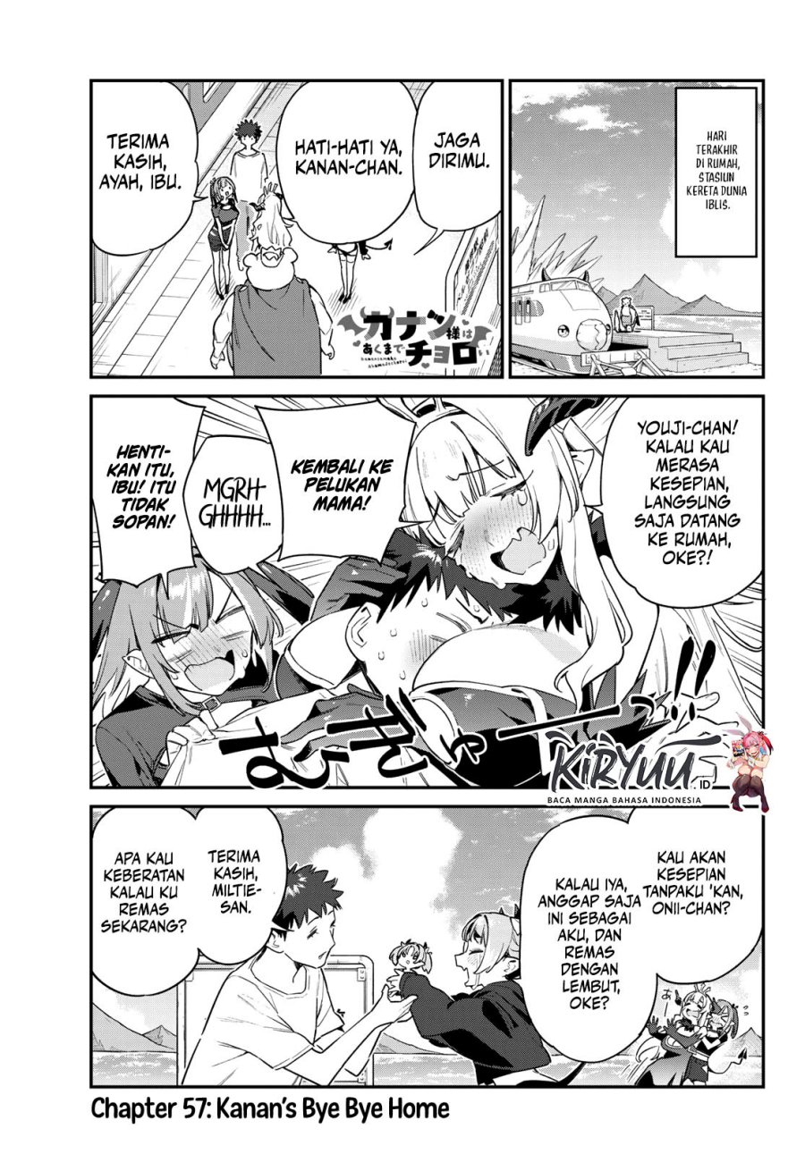 Kanan-sama wa Akumade Choroi Chap 57 - Next Chap 58