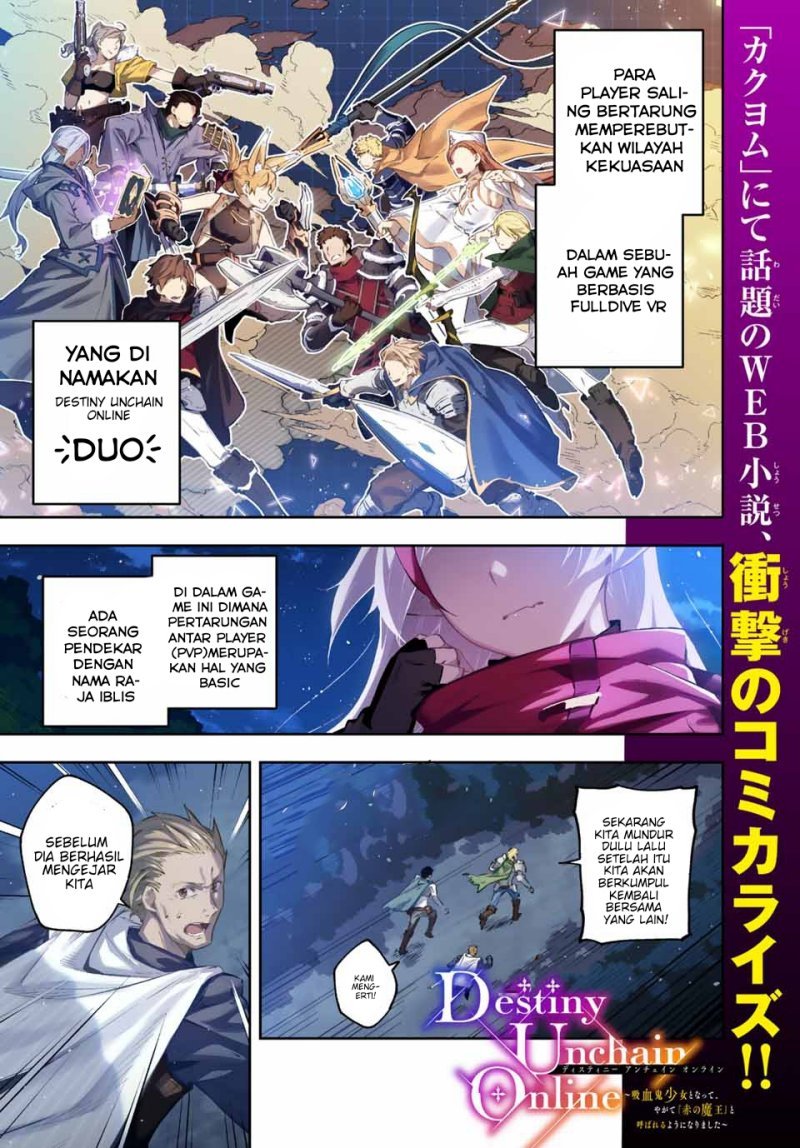 Destiny Unchain Online Chap 1 - Next Chap 2