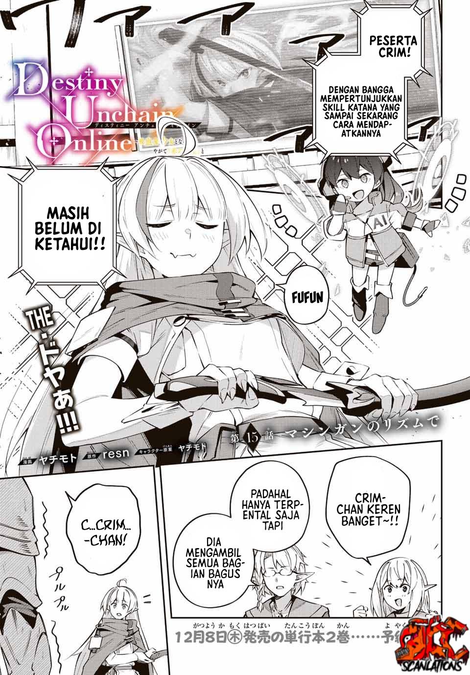 Destiny Unchain Online Chap 15 - Next Chap 16