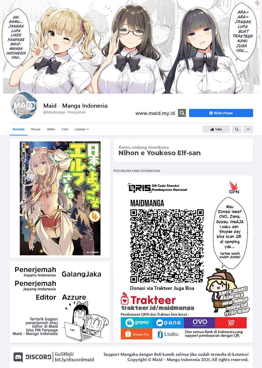 Nihon e Youkoso Elf-san Chap 26 - Next Chap 27