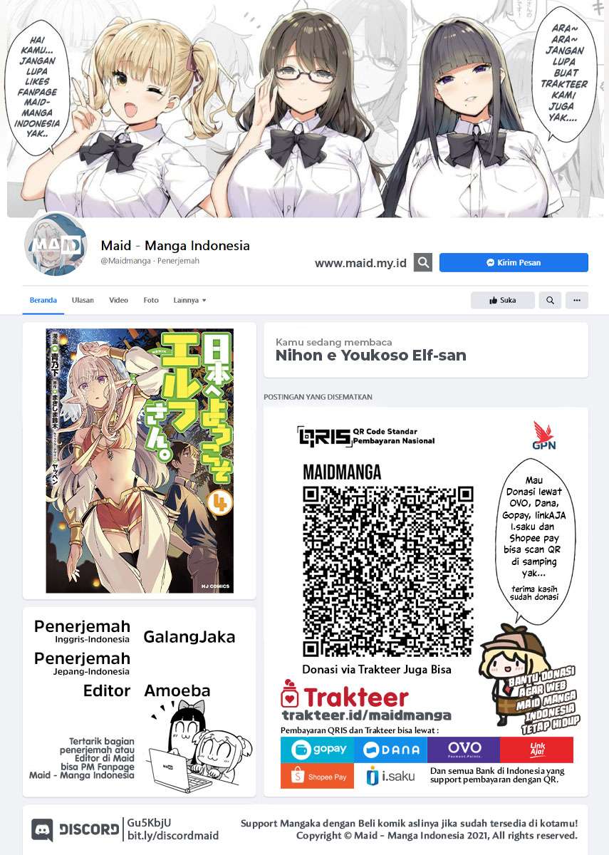 Nihon e Youkoso Elf-san Chap 20 - Next Chap 21