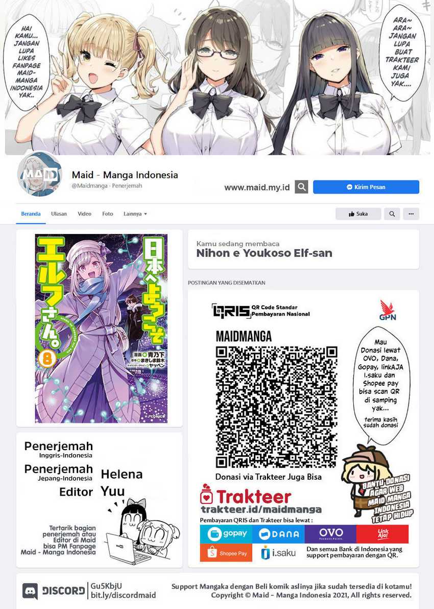 Nihon e Youkoso Elf-san Chap 46 - Next Chap 47