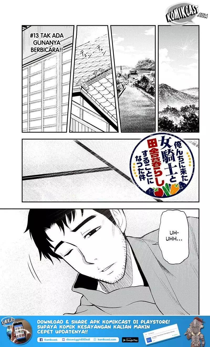 Orenchi ni Kita Onna Kishi to: Inakagurashi suru Koto ni Natta Ken Chap 13 - Next Chap 14