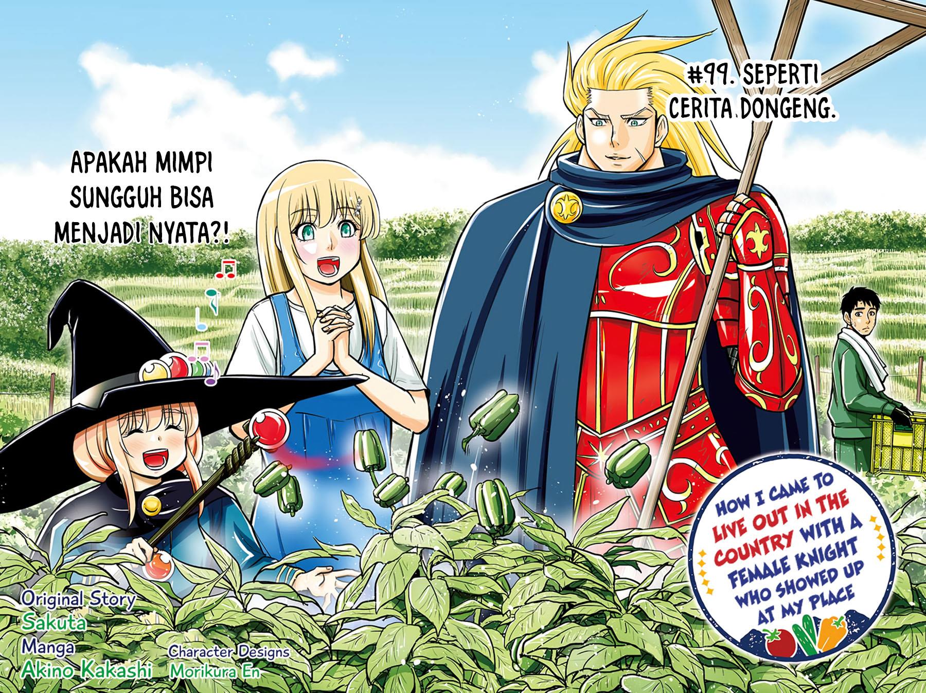 Orenchi ni Kita Onna Kishi to: Inakagurashi suru Koto ni Natta Ken Chap 99 - Next Chap 100